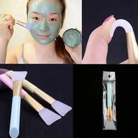 Wholesale Women Facial Mask Silicone Brush Face Eyes Makeup Cosmetic Beauty Soft Concealer Brush Makeup Tools RRA688