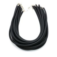 Wholesale 3 mm mm mm Silk Cord Necklace bag For Fashion Jewelry Making Diy ZYN0011