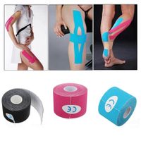 Wholesale 5cm m Taping kinesiology tape kinesiologico adhesive sport tape muscle cinta kinesiologica kinesiotape sport elastic bandage