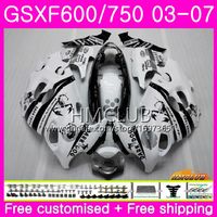Wholesale Body For SUZUKI KATANA GSX750F GSXF Kit HM GSXF750 GSX600F GSXF600 Scorpion blk Fairing