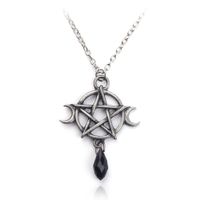 Fatima nero e argento bracciale Evil Eye Charm la Cabala mano di Fatima Judaica REGALO