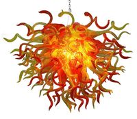 Wholesale Lamps Sunshine Murano Table top Centerpieces LED Light Hand Made Blown Glass chandelier Lightings