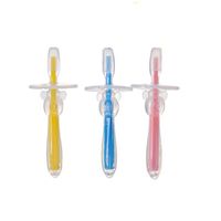 Silicone Baby Brosse /à dents Banana Teether Jouet de dentition pliable Silicone Safe Brush