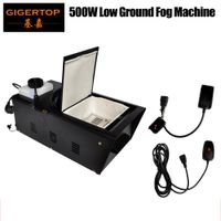 Wholesale TIPTOP TP T61 W Low Lying Ground Fog Machine Led Stage Lighting Wire Control Wireless Remote Control Fog Generator Party Ice Bracket