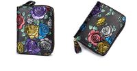 Wholesale Coin purse colors fashion women purses cm big capacity card holder flower bird dragon fly pattern purses