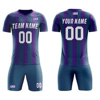 Wholesale College League Child Adult Soccer Jersey Set polyester football uniforms soccer adults men s football sets Full sublimation printing