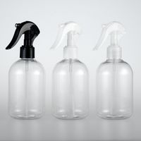 Wholesale 20pcs ml transparent trigger spray plastic bottle disinfectant spray bottle pump cc DIY spray bottle