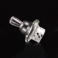 Wholesale Newest Spinning Carb Cap Dome Domeless for Quartz Banger Nail Cyclone Riptide Carb Cap Domeless Air Hole Bubbler Enail Dab Rig