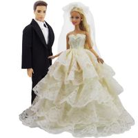 Promotion Robes De Poupée De Mariage Vente Robes De Mariée
