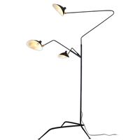 Wholesale Modern Black White Three Arm Floor Lamp Standing Lamp Office Reproduction cm Standard Light Fixture FA026