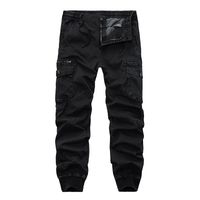 Wholesale Mens Cargo Pants Men Elastic Waist Pants Man Casual Fashion Joggers Sweatpants Black Harem Pants Army Trousers Multi Pocket for Men Hot