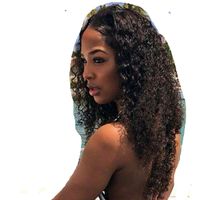 Wholesale Kinky Curly lace front Wig Lace Frontal Wig Pre Plucked with Baby Hair Wet and Wavy Human Hair Wig for Black Women inch