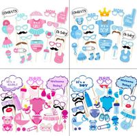 Wholesale Photo Booth Props It Is A Boy Baby Shower Birthday Party Decoration st Newborn Baby Birthday Photobooth Props