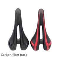 Wholesale High Quality sponge lightweight full carbon fiber bow mtb road bike saddle bicycle Hollow Seat cushion cycling Accessories