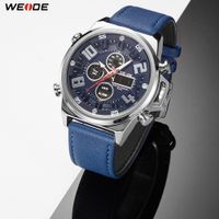 Wholesale WEIDE Sports Quartz Wristwatches Analog Digital Relogio masculino Brand Reloj Hombre Army Quartz Military Watch clock mens clock