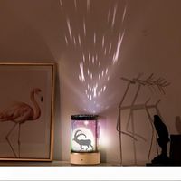 Wholesale BRELONG Animation Night Light LED Anime Atmosphere Lamp Indoor Bedroom Projector Child Toy Lamp Multicolor Lighting