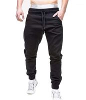 Wholesale Casual Loose Sport Leggings Loose Designer Mens Pants Plus Size Solid Color with Belt Mens Cross Pants Colors