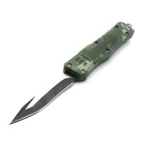 Wholesale 616 inch inch camo green models blade double action tactical camping hunting automatic knife automatic knives auto knife