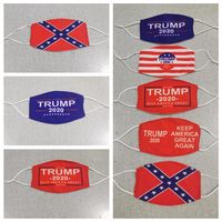 Wholesale Trump Face Mask Make America Great Again US President Election Masks Mississippi State Flag Mask Anti Dust Washable Designer Masks RRA3361