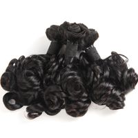 Wholesale Cuticle aligned virgin funmi spring romance curl inch human hair extensions