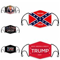Wholesale Trump Face Mask Make America Great Again Masks Mississippi State Flag Mask Anti Dust Washable Designer Masks With Filters RRA3360
