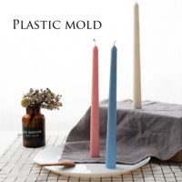 Wholesale Conical Shape Candle Mold for Candle Making DIY Clay Plaster Mould Candle Mold Hand Crafts Making x26 cm
