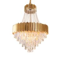 Wholesale 2020 new selling modern led crystal chandelier living room ceilling light bedroom pendant light restaurant pendant lamp led light