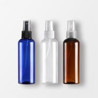 Wholesale 100ml Empty Plastic Makeup Travel Sprayer Bottle Refillable Perfume Container Round Shoulder Spray Bottles for Cleaning