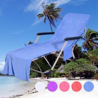 Wholesale Microfiber Sunbath Lounger Bed Lounger Mate cm Chair Beach Towel Holiday Leisure Garden Beach Towels Sea Shipping OOA4702