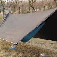 Wholesale zyh Outdoor Portable Multi purpose Canopy Hammock Waterproof Sunscreen Awning Shade Tent Hammock Canopy