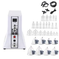 Wholesale New Electric vacuum therapi machine Lymph Drainage Face Slimming breast enlarger beauty instrument enhancing cupping device