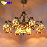 Vintage & New Stained Glass Chandeliers | Chairish Vintage & New Stained Glass Chandeliers | Chairish