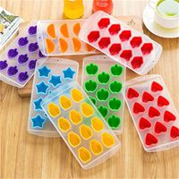 Wholesale Ice Maker Silicone Molds Safe Fruit Shape Cookies Soap Mould Security Bake Heart Banana Epoxy Resin Silicone Mold Originality jx C2