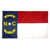 Wholesale North Carolina Nylon State Flag x90cm D Polyester Digital Printing Sports Team School Club Indoor Outdoor Shipping