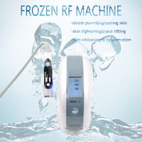 Wholesale Beauty salon home used cool Electroporation cryotherapy with frozen RF handle body slimming face lifting skin rejuvenation machine