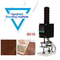 Wholesale DHL Free HandHeld hot foil Stamping Machine cm cm cm Handheld Embosser Wood Leather Tool Embossing Machine