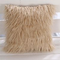 Shop Long Sofa Pillows UK | Long Sofa Solid Shearling Pillow in 2020