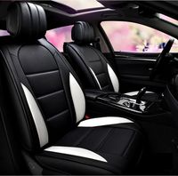 Wholesale Universal Fit Car Seat Covers For Honda Lexus Nissan MINI Volvo Kia Hyundai Durable PU Leather For Five Seats SUV Without handrails Truck