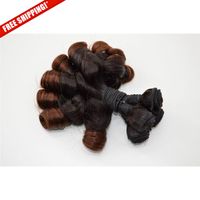 Wholesale Virgin Ombre Brazilian Double Drawn Romance Curl Extensions B Aunty Funmi Hair Bundles
