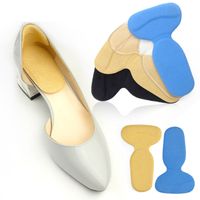 Wholesale 1Pair Women T Shape High Heeled Grips Liner Arch Support Orthotic Insert Insoles Foot Heel Protector Cushion Pads Shoes Accessories