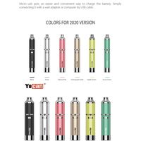 Wholesale Original Yocan Evolve Plus Wax Vape Pen Kit With mAh Battery QDC Wax Coils Vaporizer Quartz Dual Coil wax dab pen kits