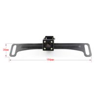 Wholesale LED License Plate Frame With HD Camera for American Car Rear View Waterproof IP67 Night Vision Degree PZ413D Post