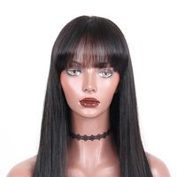 Wholesale U Part Wig Kinky Straight Human Hair Wig For Black Women Density Brazilian Remy Glueless Middle U Shape Wigs