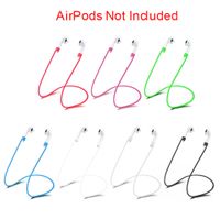 Wholesale Headphone Accessories Silicone Earphone Holder Cable For Airpods Airpod anti lost Neck Strap Wireless Headphone String Rope Cord DHL FEDEX FREE SHIP