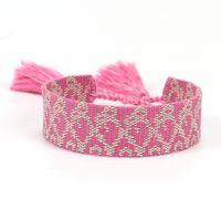 Wholesale Custom your own bracelet with cotton threads for your shop or wedding party Christmas or your team
