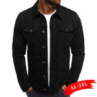 mens black denim jacket australia