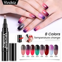 Wholesale Nail Gel ML Temperature Color Pen Polish magic colour By LED UV Lamp