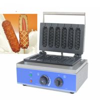 Wholesale Commercial Non stick stick electric French Muffin waffle Hot Dog Machine Lolly Waffle Maker Crispy stick machine