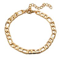 Wholesale New k gold Figaro Chain Bracelet European American Fashion Bracelet Anklet for Women and Men Factory Price Jewelry