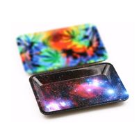Wholesale RAW Bob Marley mm Tobacco Rolling Metal Tray Handroller Roll Case Styles Smoking Accessories Grinder Roller Over